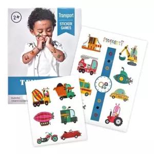 자동차 중장비 키즈 어린이 타투스티커