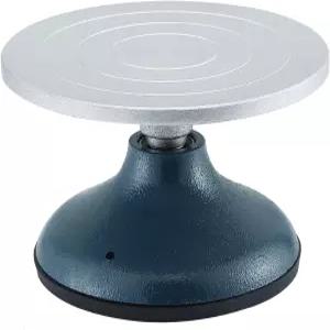 마이풀리 7인치 직경 조각 도자기 휠 헤비 듀티 주철 금속 장식 밴딩 비스키드 고무 부츠 및 볼 베어링