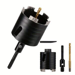 PTA 드라이 다이아몬드 코어 드릴 비트 석재 블록 화강암 시멘트 대리석용 석조 벽돌 플러스 SDS 어댑터 홀쏘 콘크리트