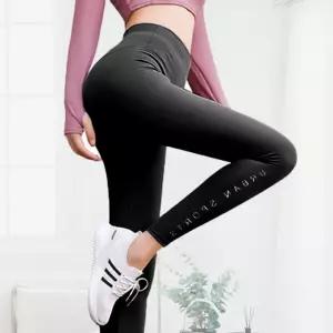 필라테스 레깅스 하이웨스트 압박 스타킹 요가 등산 Wbs6+1qLM