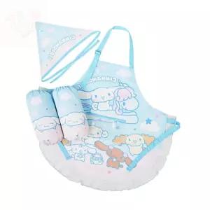 앞치마두건세트 방수앞치마 여아앞치마