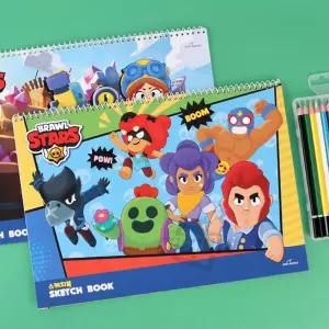 브롤스타즈 스케치북 5개 1세트