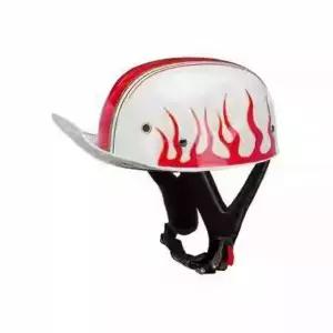 스냅백 헬멧 모자 반모 빈티지 레트로 스쿠터 클래식 가벼운 하프 여름용 내장 스냅백헬멧