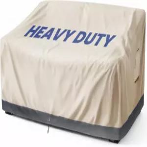 엑스트라 헤비 듀티 2인승 야외 소파 커버 최대 8000pa 방수 에어 벤트가 있는 파티오 가구 러브시트 벤치