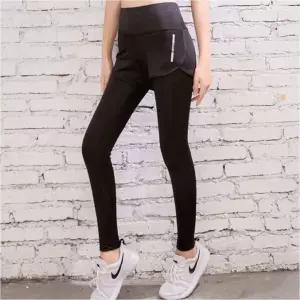 여성바지 요가 레깅스 숏팬츠 투웨이 밴딩 헬스바지 WPR7+4Xaw