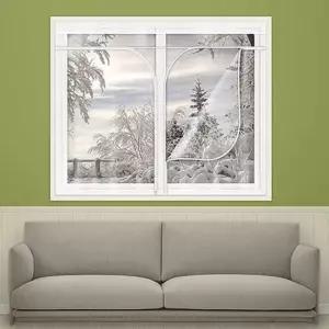 창문방풍비닐 방풍비닐 창문용대형 창문바람막이 창틀틈새막이 샷시