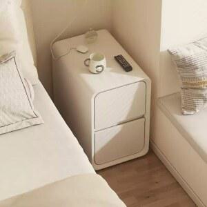 원목 틈새 협탁 모듈 도어 사이드 작은 수납 미니 스툴 슬림 침대협탁