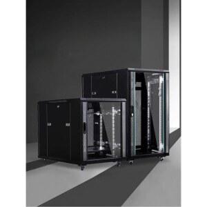 서버랙 전산실 네트워크 도어 통신 허브 허브랙 530x400x200 600x450x270 두꺼운 보관함 4U