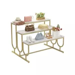 의류매장 진열대 가방 소품 디스플레이 정리대 구두 매대 의류 인테리어 테이블 액세서리