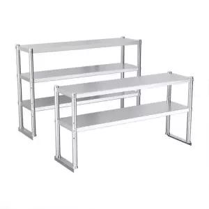 스텐 업소용 상부 위생 방습패드 벽걸이형 선반 작업대 정리 벽선반 반찬 상부선반 싱크대