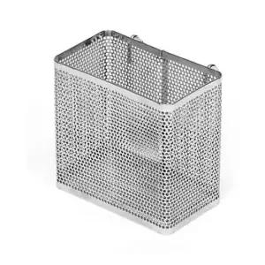 스텐304 영인 스테인레스304 타공 걸이형 사각수저통 대