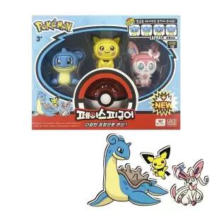 [NS홈쇼핑]ETV 포켓몬 페이스 피규어 3종세트C[35840764]