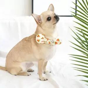 수박 트로피칼 강아지 애견 머플러 스카프 L) X2개 강아지목도리 강아지케이프 펫스카프