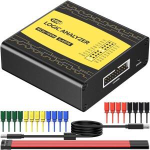 이노메이커 USB 로직 분석기 ULA1016 16채널 100MHz 샘플링 속도는 Windows Linux mac 운영 체제를 지원하는 오픈 소스 소프트웨어 pulseView와 함께 제공됩니다