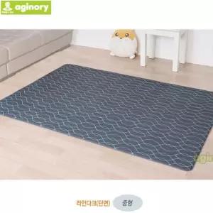 단면 라인다크 아기노리 디자인홈매트 중형 놀이매트 놀이방 홈매트