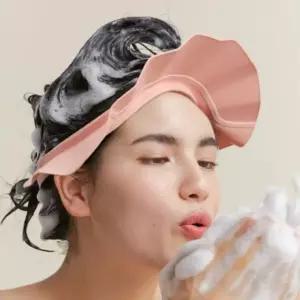 용품 탄력 모자 샤워캡 목욕 샴푸캡 위생 헤어캡 보조 방수 밴딩 목욕보조