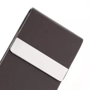 명함케이스 다크브라운 자석 명함케이스