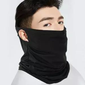 쿨링 귀걸이형 멀티스카프 블랙 냉감 기능용 액세서리