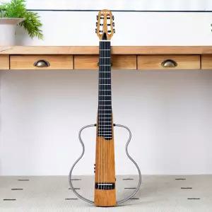 듀로 DSG10C 클래식 사일런트기타 스마트 미니 입문용 나일론 여행용 기타