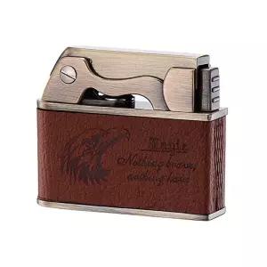 클래식 이글 독수리 라이터 빈티지 충전식 메탈 오일 레터링