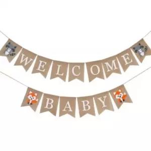 패브릭패션 베이비샤워 가랜드 돌파티 생일 가랜드 장식