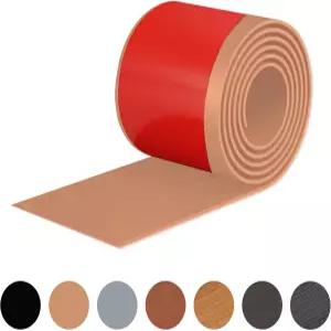 브라운 월 몰딩 트림 3인치 x 10피트 베이스 기판 유연한 자가 접착 고무 필 앤 스틱 디자인 홈 데코