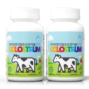 [초록마을 입점]라이프엔 리얼초유츄어블플러스 120정 2병