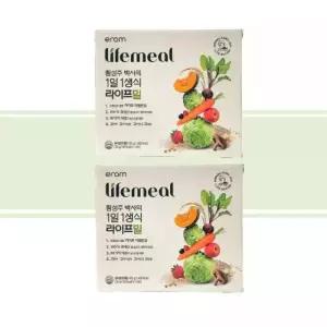 이롬 황성주 생식 라이프밀 뉴밀 플러스 식사대용 아침간편식 1일1생식 14포 2박스