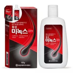 동성제약 미녹스 샴푸액 샴푸 지루성 관리 쿨 두피