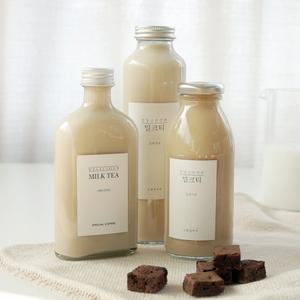 밀크티 유리 병 박스단위 도매 더치 커피 콜드브루 보틀 음료 주스 용기