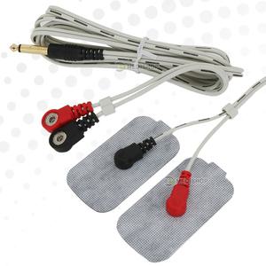 대경저주파자극기 전용겔패드+연결케이블 세트 겔패드용도자케이블 저주파패드 저주파연결잭