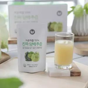 [김재식헬스푸드] 물 넣지않고 저온착즙한 양배추즙 100ml 30팩 x1박스