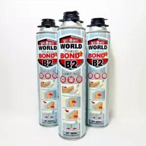 월드 폼본드 접착용 우레탄폼 석고보드 단열재 스티로폼 다목적 폼접착제 난연 B2