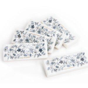 [골든벨](광주신세계)버터플라이 그레이 수저받침 5P