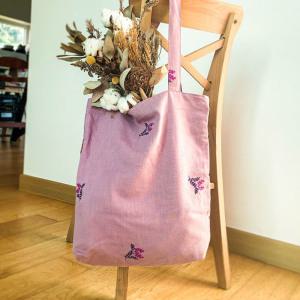 목화송이 에코백 지퍼형