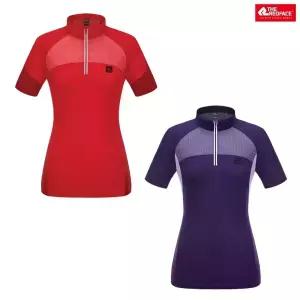 [레드페이스 본사] 여성 프린트벨라하프우먼짚티셔츠 REWFTSM19060