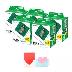 인스탁스 스퀘어필름 100장+선물SET / 스퀘어카메라 사진 인화지