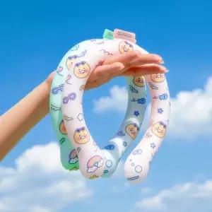 카카오프렌즈 아이스쿨링 쿨스카프 넥쿨러 밴드 쿨링 넥튜브