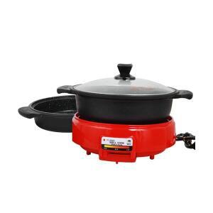 TAEYU 웰쿡 분리형 주물 전기그릴 TC-8300G 멀티쿠커 3L 전기냄비