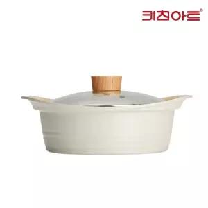 키친아트 베이직인덕션 세라믹코팅 냄비 22전골
