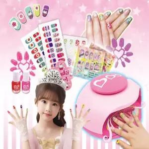 어린이용 완구 네일아트 세트 1P 매니큐어 장난감 여아 미용놀이 손톱꾸미기 스티커