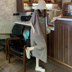 반팔 롱원피스 박시 홈웨어 잠옷  원피스 sop-21