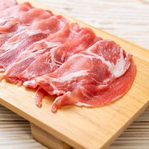 (냉동) 버크셔/듀록 흑돼지 앞다리살 대패 1kg (500g 2팩)