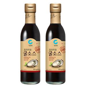 청정원 프리미엄 굴소스 500g 2개