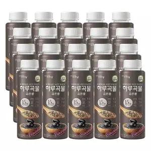 HY한국야쿠르트 잇츠온 하루곡물 블랙프로틴 40gX20개