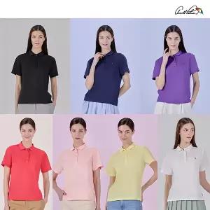 25SS[아놀드파마]매직홀 기능성 카라 반팔셔츠 7종, 여성