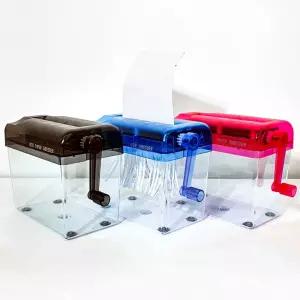 히든템 가정용 종이 문서 파쇄기 세절기 세단기 A6/절단기/사무용/가위/재단기/분쇄기