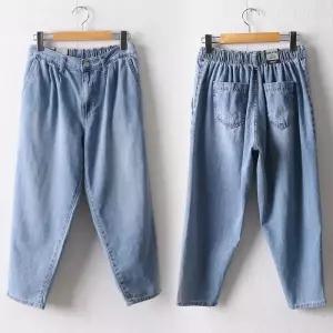 빅사이즈 506 윈디뒷밴딩데님배기진 DLOD541