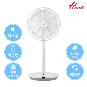 한일 최고급형 아기바람 선풍기 터치스톱 EBFL 무소음 스탠드