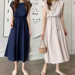 ONM 여자 여름 오피스룩 단정한 원피스 민소매 나시